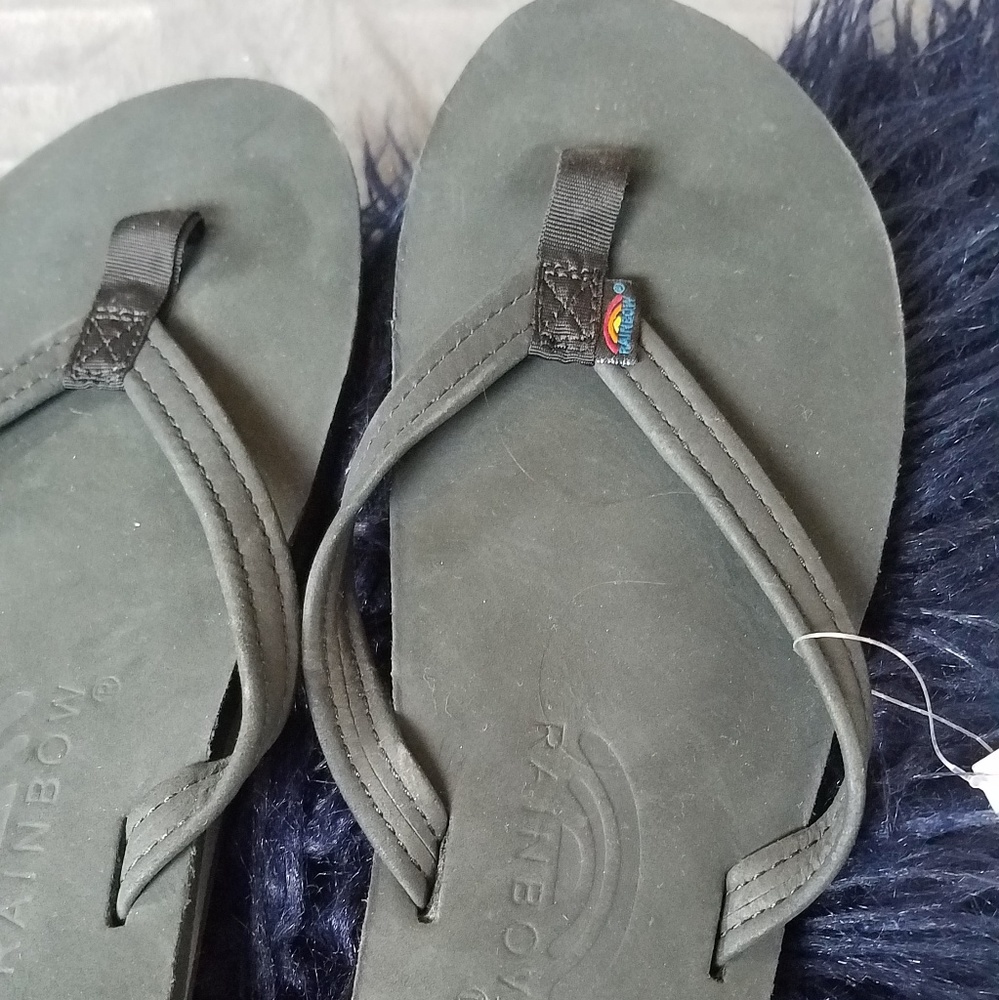 Rainbow sandals New with tags